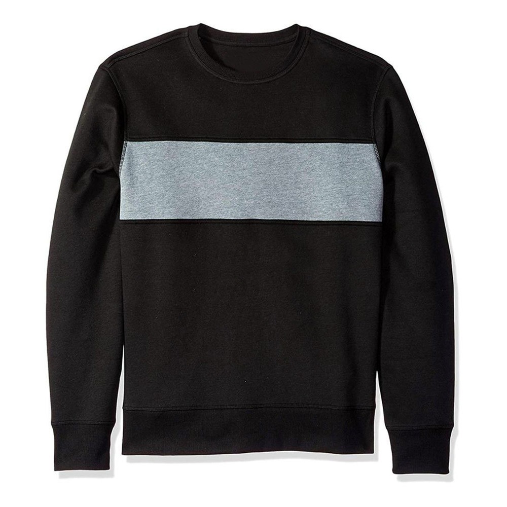 Sweat Shirt - Mens Fashion Full sleeve Shirt Black 1 LSSWSSH-10