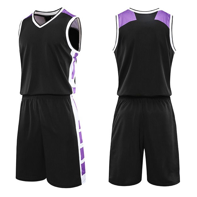 Fully Basketball Uniform (White - Black - Red) 3 LSSUBKBU-07 (1)