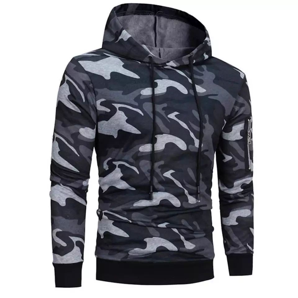 Custom Camo Hoodie Street Wear Fashion 1 LSSWH-17