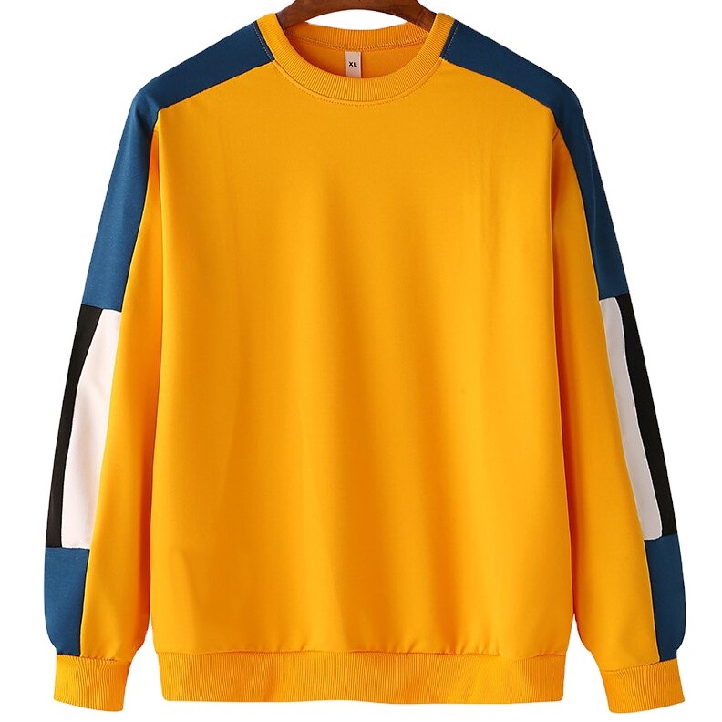 Yellow Sweat Shirt USA Neck Style 1 LSSWSSH-16