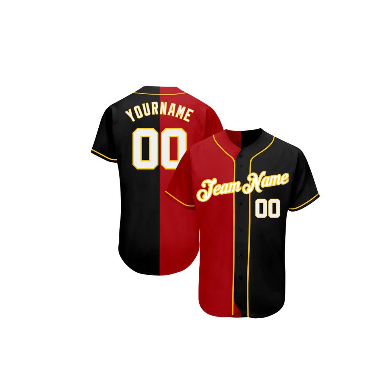 Baseball Uniform - Sublimated Baseball Shirt 1 LSSUBKBU 13
