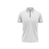 Sublimation Polo Shirt Zipper Style 2 LSSWPS-24